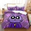 Узор 3D-печати для домашнего текстиля (комплект из трех частей) односпальная двуспальная кровать пододеяльник наволочка комплект постельного белья