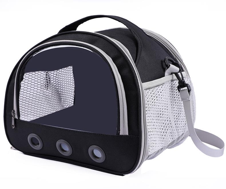 Compact and Breathable Foldable Hamster Carrier Handbag for Small Pets