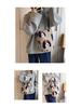 2025 Niche Designer Retro Leopard & Flower Cartoon Plush Messenger Bucket Bag