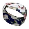 DX~~~ New Wide Brimmed Crossover Headband Lady's Bohemian Print Knitted Headband Sweat-wicking Bandana Sports Yoga Headband