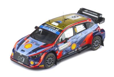 Ikuso Модель B Hyundai I20 N Rally1 22 Победитель Сардинии RAM853 #8 О.Танак/М.Ярвеоя 1/43