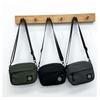 Compact Shoulder Bag For Daily Use Sleek Design Unisex Synthetic Leather Black Gray Military Green 18x14x6cm
