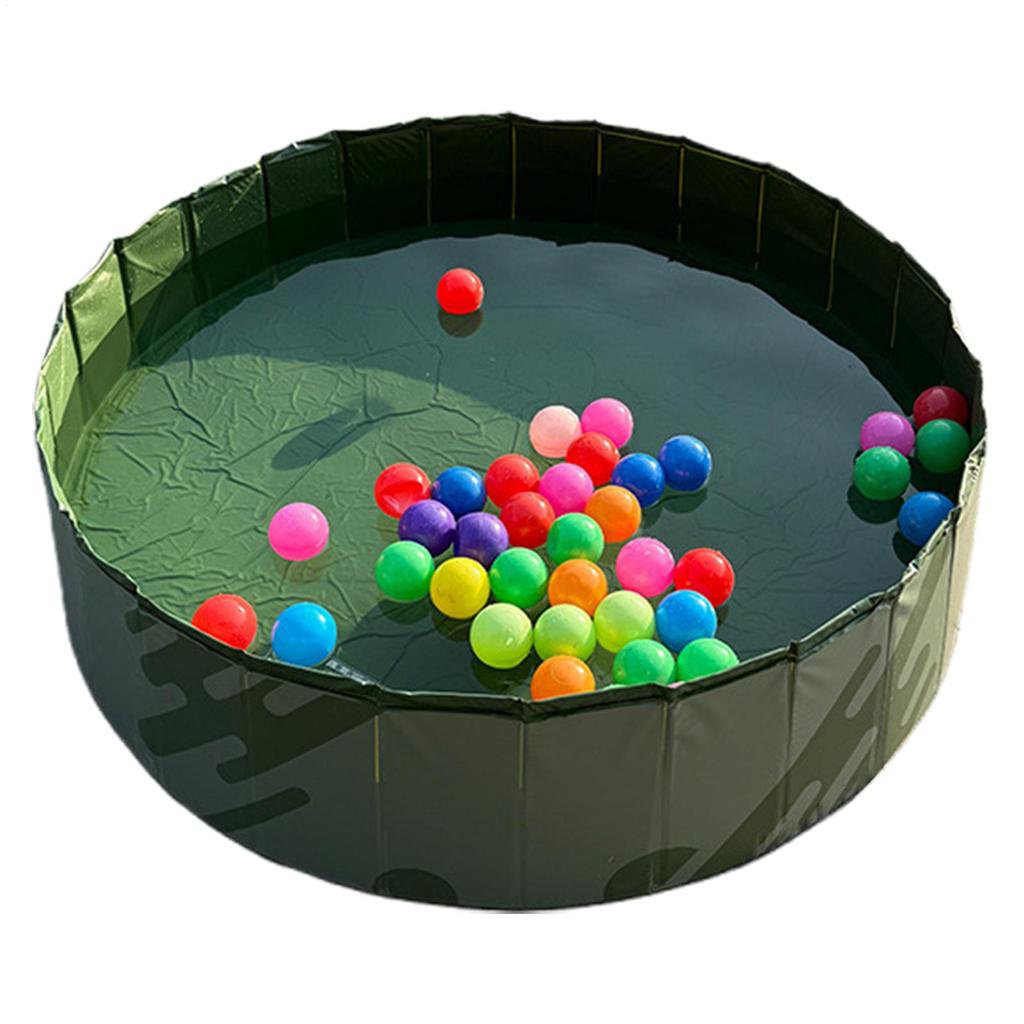 Высокопрочная ванна для купания щенков, складной бассейн, бассейн для собак, портативный детский бассейн со сливным отверстием, нескользящий, для охлаждения домашних животных