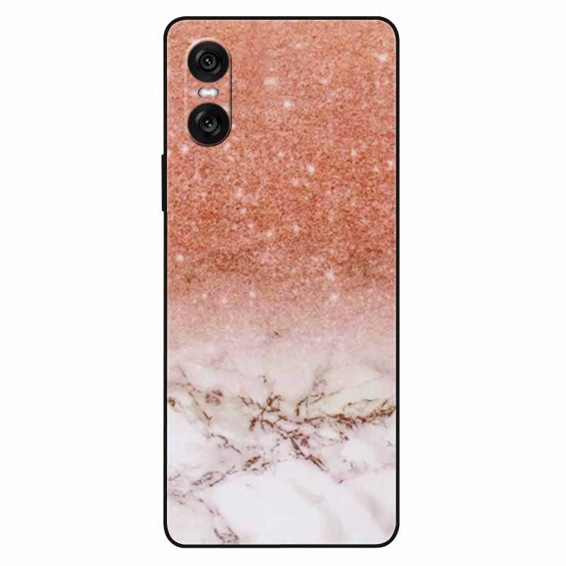 Чехол для Sony Xperia 10 VI Силиконовый Мраморный Мягкий Чехол Крутые Чехлы с Принтом Для Sony Xperia 1 VI Чехол IVI 10VI Модные Сумки