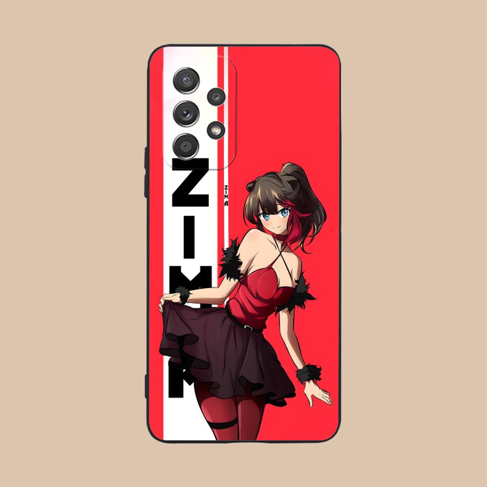 Arknights Zima Матовый ТПУ Чехол для Мобильного Телефона для Samsung Galaxy A56 55 54 53 52 51 36 35 34 23 16 15 5G Цветной Чехол