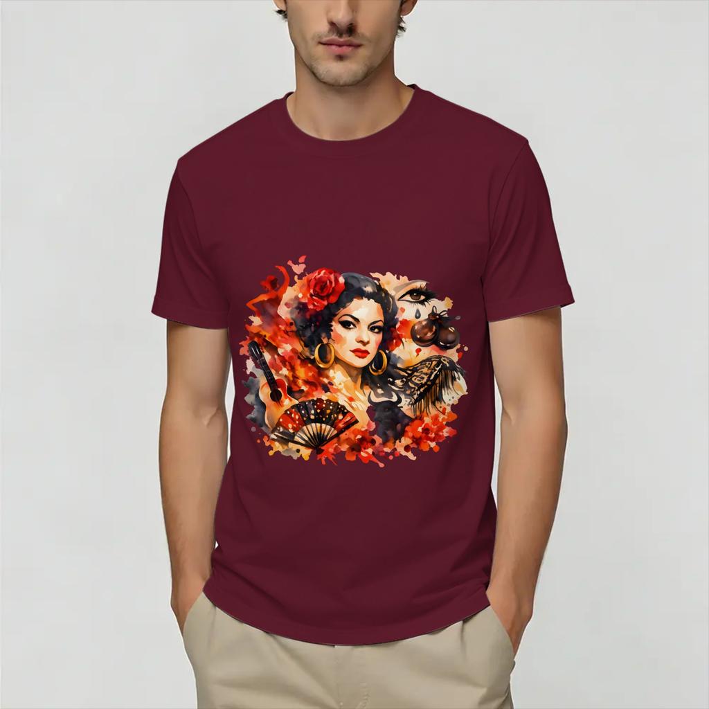 Lola Flores T Shirt Summer Pure Cotton TShirts For Unisexs Popular Custom Logo Tshirt ShortSleeve Vintage Top Tees
