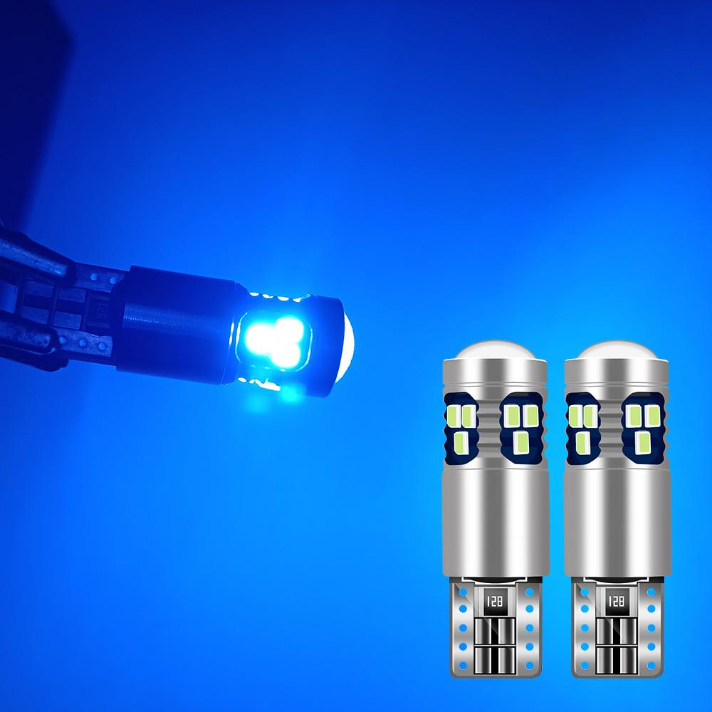 2 шт. Автомобильная сигнальная лампа T10 W5W Led Canbus лампы 18SMD 2014 чипы W5W 168 194 автомобильный светильник для чтения в салоне клиновые боковые лампы 12 В