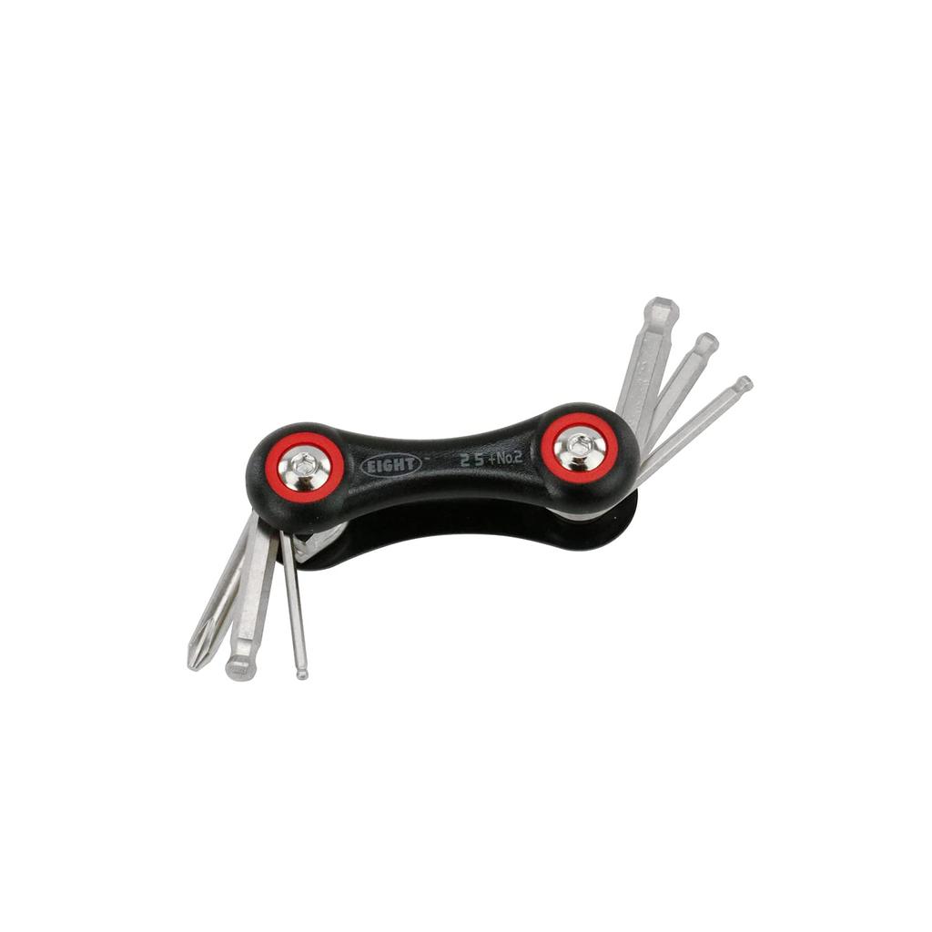 Eight Hex Key Wrench Multi-Tool, 2-6mm, No. 2, CN-M