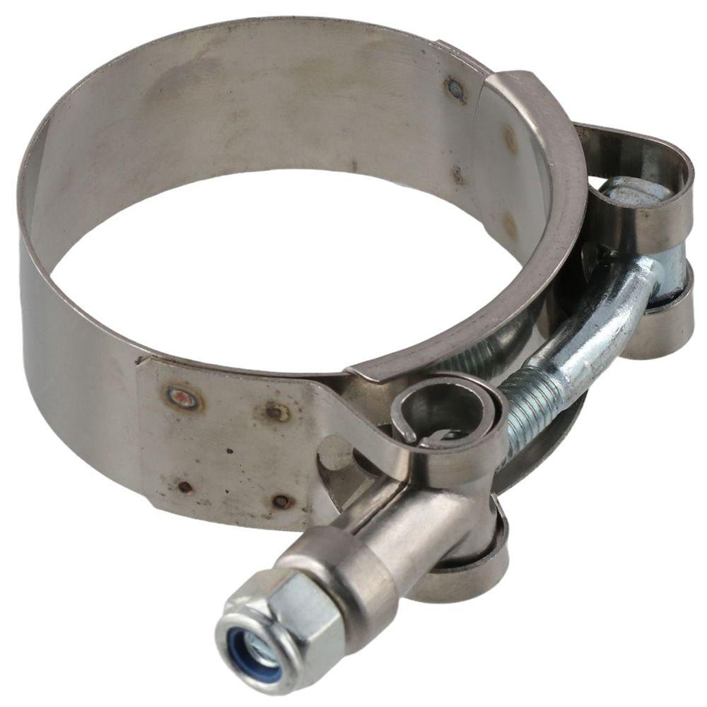 2 шт. 1,5-дюймовых хомута для шланга с Т-образным болтом из нержавеющей стали, диапазон зажима 43-49 мм для внутреннего диаметра шланга 1,5 дюйма