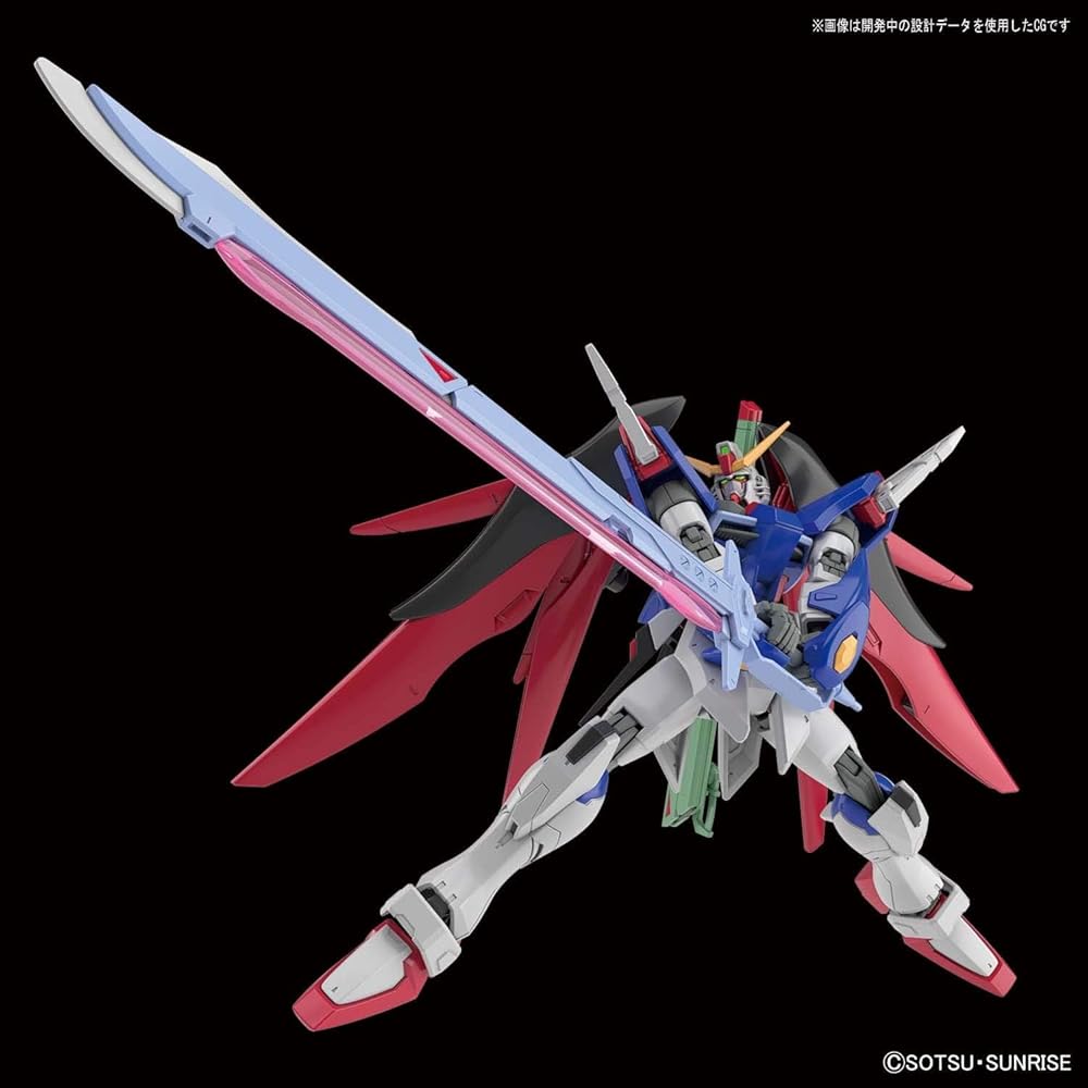 HGCE Мобильный доспех Гандам SEED Destiny Destiny Gundam Масштаб 1/144 Пластиковая модель с цветовой кодировкой