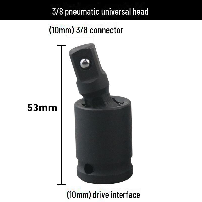 360° Rotating Pneumatic Universal Joint Electric Wrench Socket Set