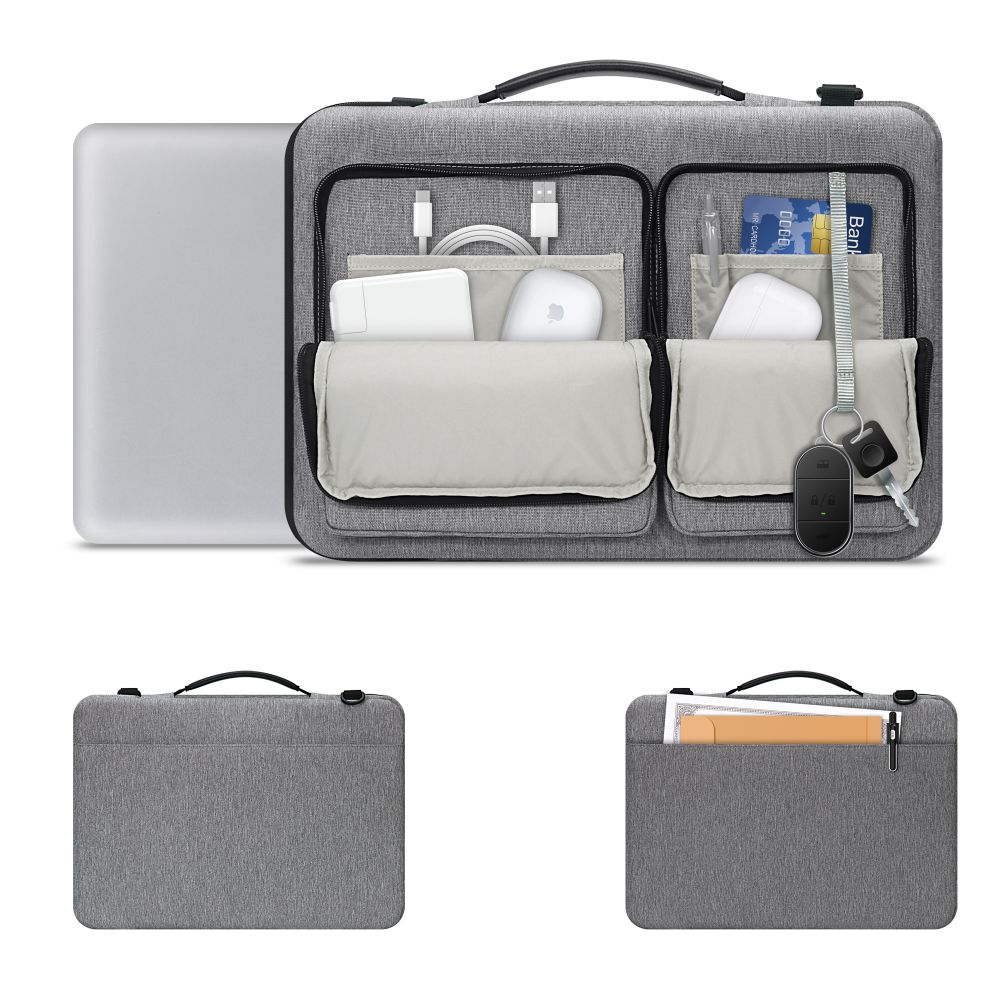 Tech-Protect Defender Bag Laptop 15-16 Crayon Grey