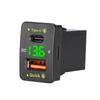 IDVAN Совместим с автомобилями Toyota, USB-порт, Комплект USB-удлинителя, Расширение USB-питания,