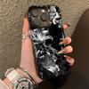Кибер-Сигил Крест Готический Чехол для Телефона для iPhone 15,16,12,14,13,17,11,E,Pro,Max,Plus,Air,Mini Черный ТПУ Чехол