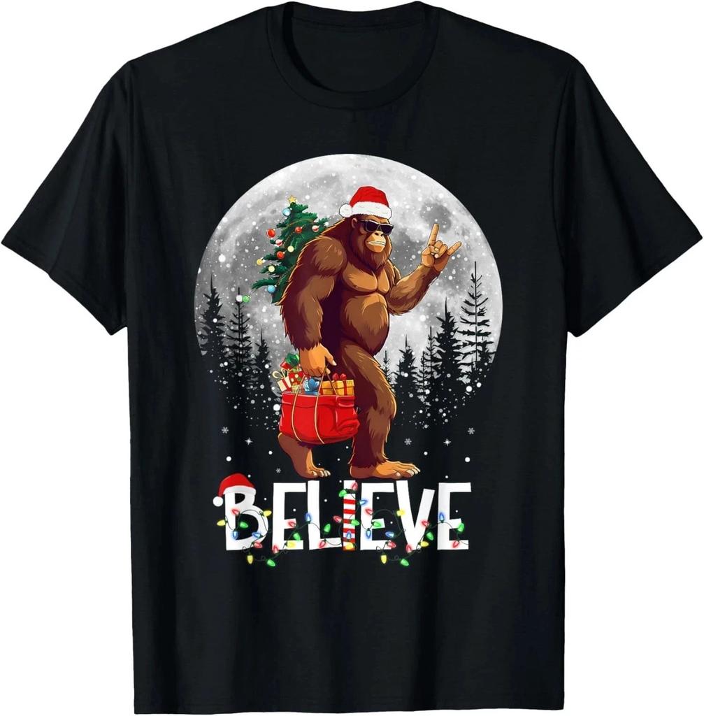 Fun Christmas Gorilla T-Shirt Sizes S–5XL