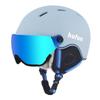 Kufun Ski Helmet Visor Snowboard Helmet Goggles Snowboarding Adult Men Women Kids Junior Children Snowboard Adjustable (L(58-61CM), Blue)