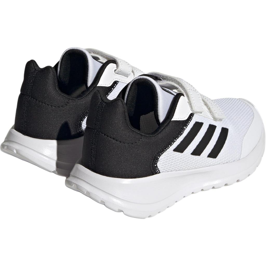 Adidas Tensaurs Comfortable Versatile Durable Low-Top Running Shoes Kids Sneakers White Black IF0354