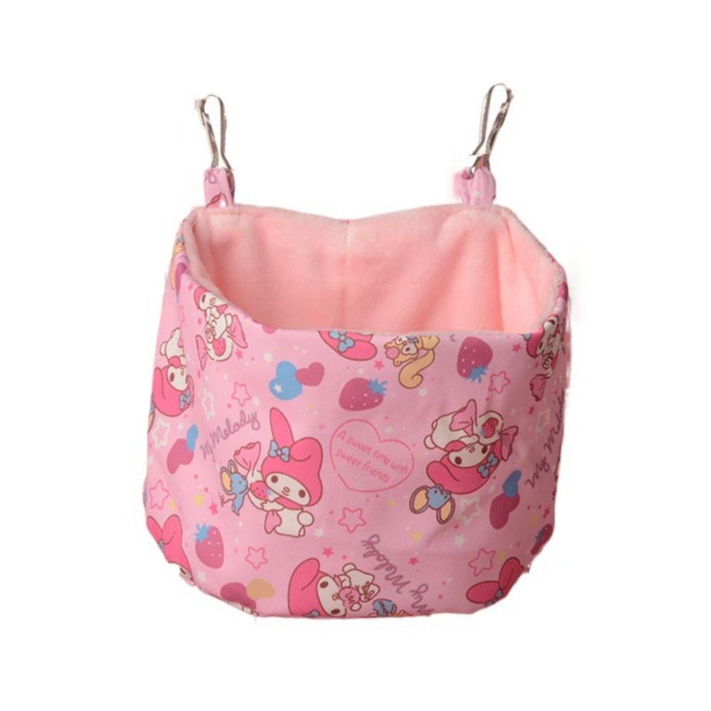 Аксессуары для питомцев Холщовое подвесное гнездо для кролика домик для белки спальный мешок для морской свинки гамак для хомяка