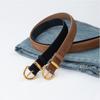 Casual Suede Leather Belt Luxury Design Trouser Dress Belts Fashion Pin Buckle Waistband