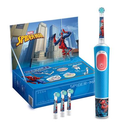 Электрическая зубная щетка Oral-B Kids 3-7 лет D103K Человек-паук Подарочный набор Вилка CN (адаптер в комплекте)