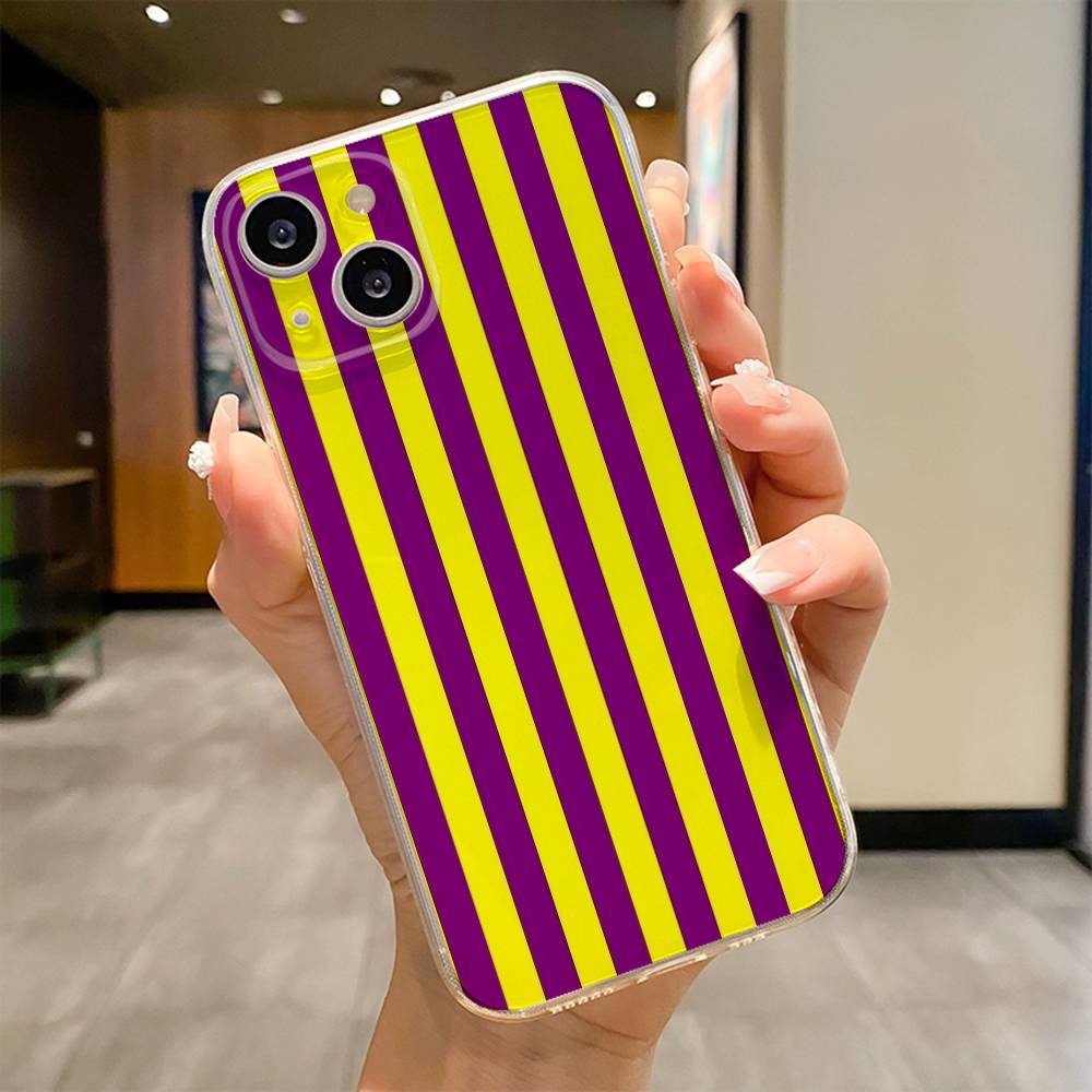 Красочный полосатый чехол для телефона для iPhone 17 16e 16 15 14 13 12 11mini Pro Max X XR XSMAX 8 7 Air Plus Мягкий чехол