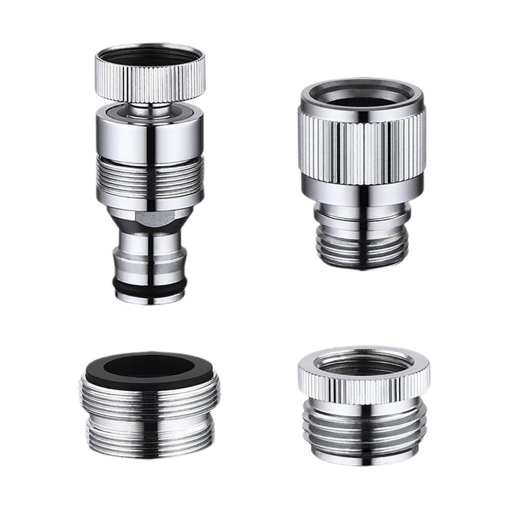Набор адаптеров для крана Соединители для садового шланга и душа Быстросъемные соединители Адаптер для шланга Фитинг для раковины Для инструментов для полива сада