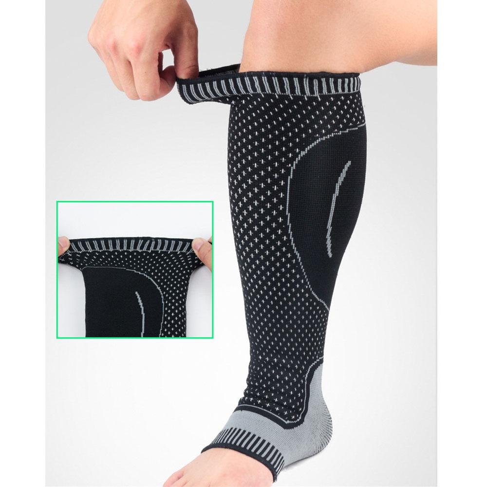 1Pair Sports Compression Leg Sleeve Basketball Football Calf Support Running Antiskid Shin Guard Cycling Leg Warmers