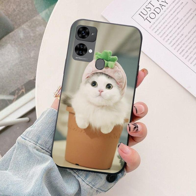 Чехол для Oukitel C51 Мягкий Силиконовый Задний Чехол Чехол-Крышка для Oukitel C51 OukitelC51 Для Oukitel C51 C21 Pro C31 Ударопрочная Задняя Крышка Телефона
