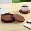 6 шт./компл. подставки под чашки из дерева и кофейные чашки коврики для домашней барной стойки изолированный термостойкий защитный коврик для кружек