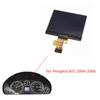 Car Dashboard LCD Display For Peugeot 407 2004-06 Dashboard Screen Pixel Repair