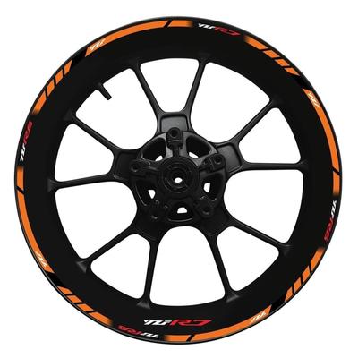 Наклейка на колесо мотоцикла Подходит для Yamaha YZFR7 YZF-R7 YZF R7 Наклейка на колесо мотоцикла Обод