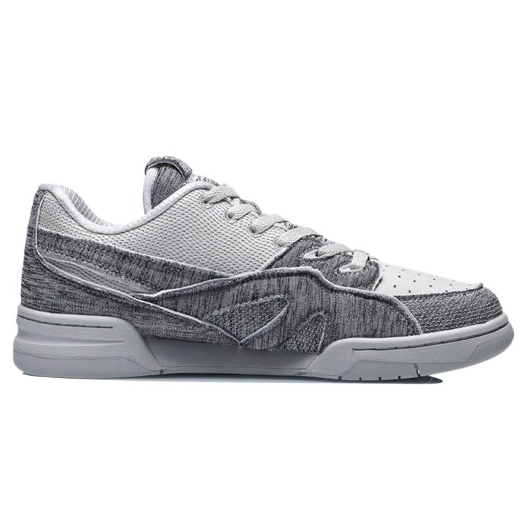 Li Ning 937 Винтажные Баскетбольные Кроссовки Женские Низкие Серые AGBR050-5