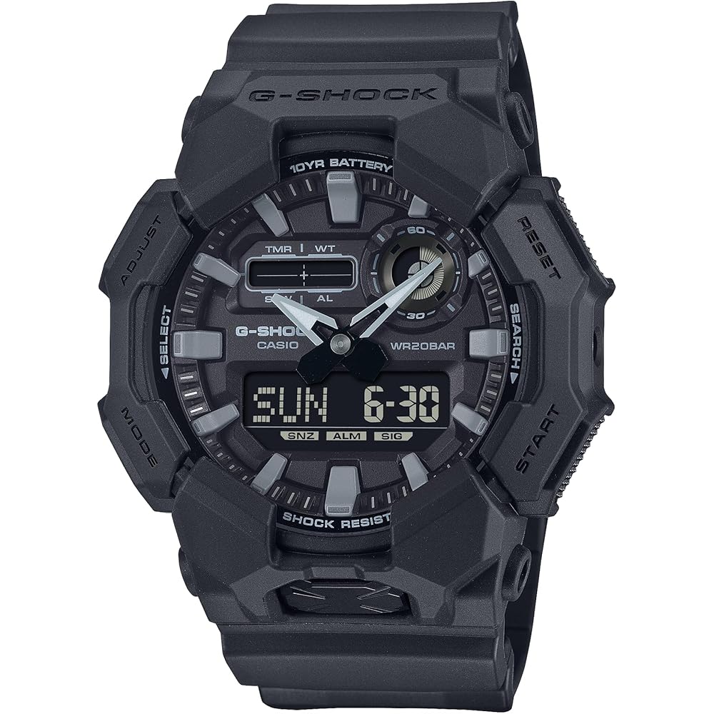 Часы Casio G-Shock (GA-010-1A1JF) Из биомассы, Мужской, Черный (Официальный японский продукт)