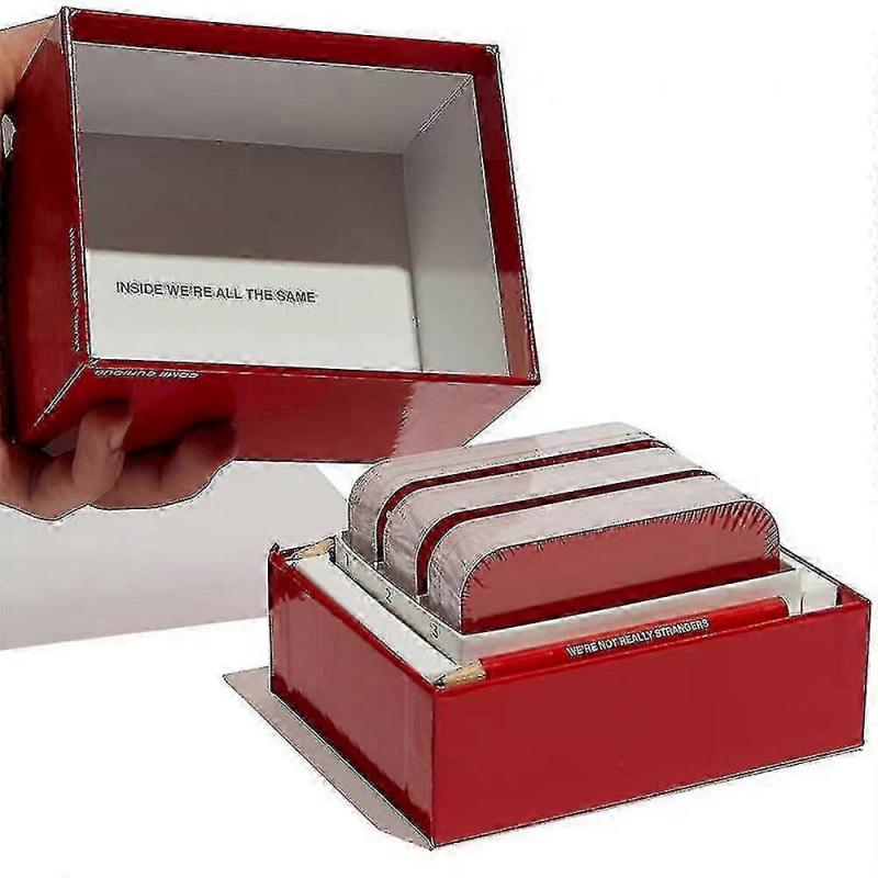 We're Not Really Strangers: Adult Icebreaker Card Game for Meaningful Conversations