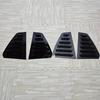 2Pcs Rear Side Window Louver Air Vents Windshield Cover For VW Golf 7 7.5 MK7 MK7.5 GTI GTD TSI TDI R R-Line 2013-2020 Body Kits