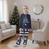 Christmas Prints Family Matching Long Sleeve Tops+Pants Set Family Matching Sets