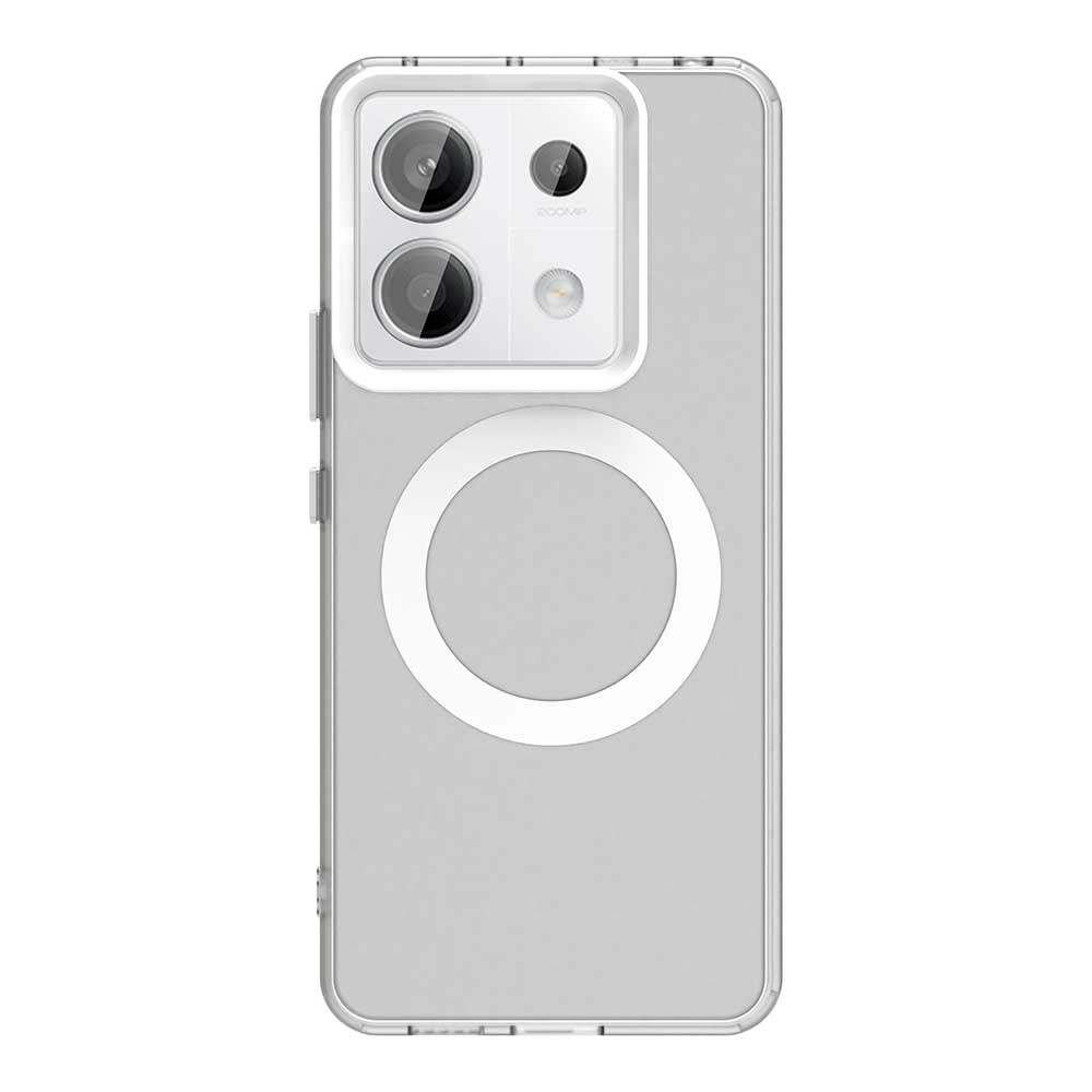 Матовый чехол Magsafe для телефона Xiaomi Redmi Note 13 13 Pro 13 Pro+ 5G/4G 13R Pro Магнитная беспроводная зарядка Ударопрочная задняя крышка