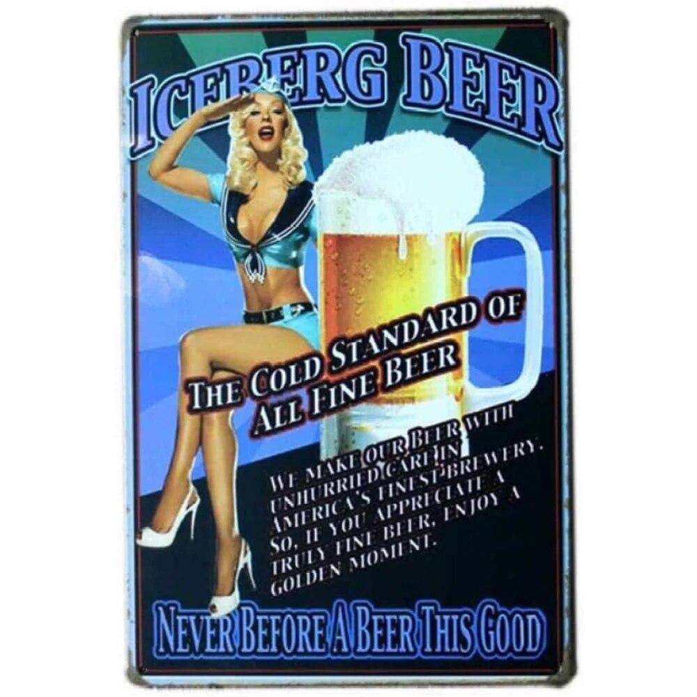 Cheers A Beer Free Beer Tomorrow Metal Tin Signs Posters Plate Wall Decor for Man Cave Bars Cafe Clubs Retro Posters Plaque