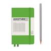 Leuchtturm A6 Fresh Officially Imported Notebook, Grid, Green, 357485,