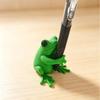 Очаровательный 3D Зеленый Лягушонок Держатель для ручек Многофункциональная Подставка для ручек Креативное Хранение Канцелярских Принадлежностей Настольный Декор Подарок для Любителей Лягушек
