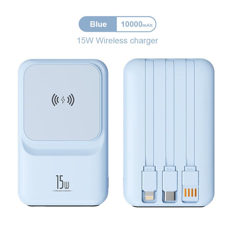 10000mAh Wireless Charger Portable Powerbank External Spare Macsafe Magnetic Battery Pack Power Bank For Iphone 12 13 14Pro Max