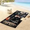 Name Custom Johnny Print Beach Towel, Large Soft Quick Dry Towel for Beach Camping Swimming