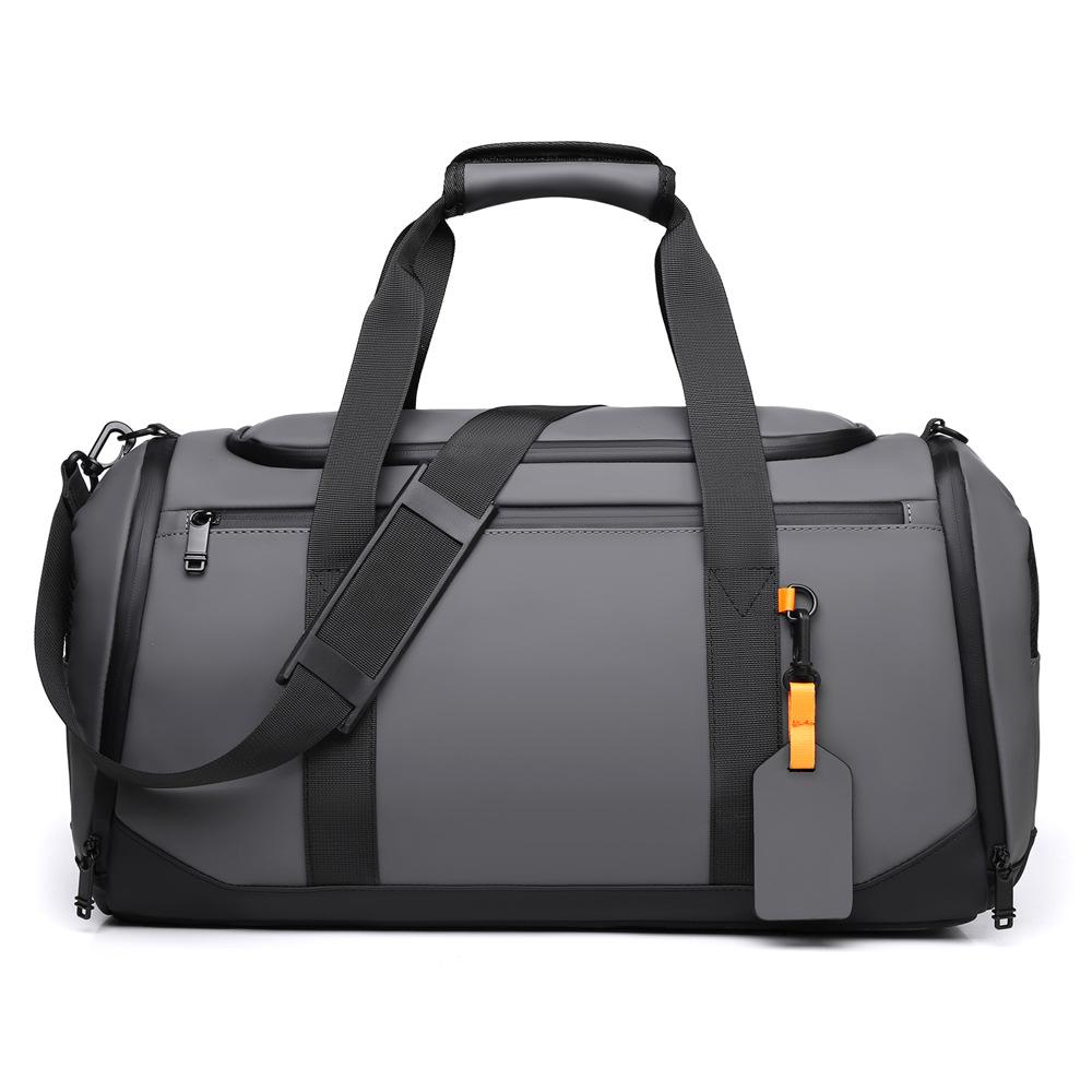 Men Large Capacity Luggage Bag for Business with Shoe Storage Lightweight Decompression Travel Bag