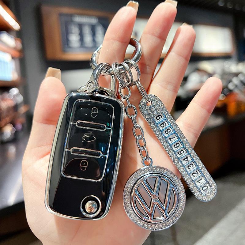 Чехол для ключа Volkswagen для Sagitar, Bora, Polo, Tiguan L, Magotan, Passat, Golf 7, Tayron, Lavida