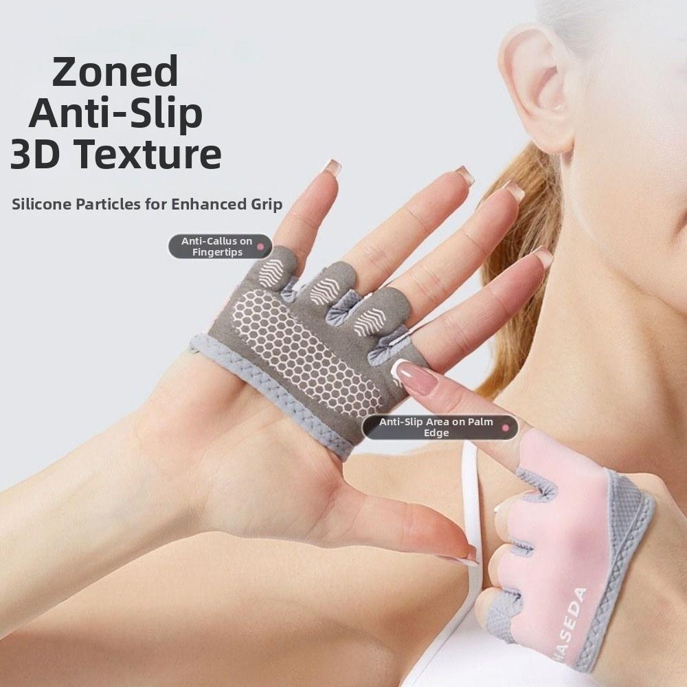 Four-Finger Sport Gloves Lightweight Half-finger Gloves Durable Workout Gloves Unisex