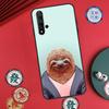 Забавный ленивец Для Huawei Nova 11 Pro 9 10 SE Y60 Y70 Y90 Y61 Y91 Y72 Y73 12i 11i 8i P20 P30 P40 Lite Чехол