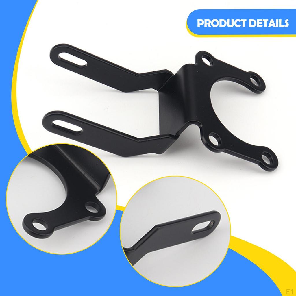 Motorcycle Headlight Bracket Support Sturdy with Screws Lightweight Modified Portable Head Lamp
