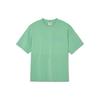 New MLB Drop Shoulder Sleeve T Shirt Unisex Hemp Green 3ATSV0943-07GNM