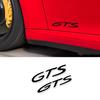 2 шт. ABS Эмблема GTS Наклейка-значок Модификация Для Panamera Carrera Macan Boxster 911 718