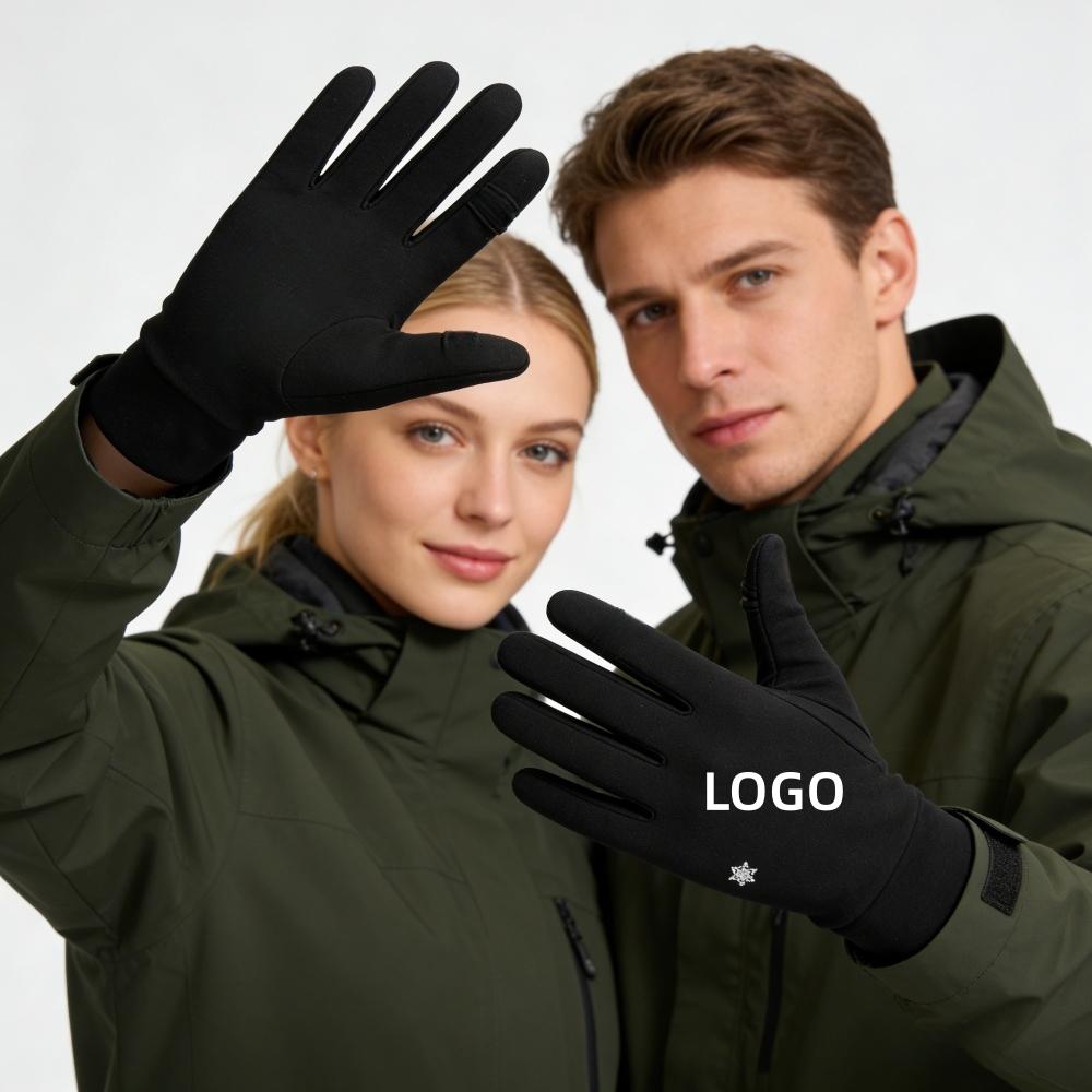 Custom Logo Women and Men Warm Winter Autumn Touchscreen Soft Lining Driving Daily Commuting Cycling Gloves